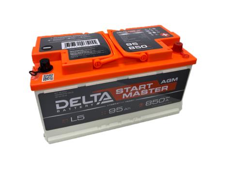 Аккумулятор DELTA 95 А*ч Обратный AGM